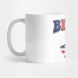 Anti Biden Middle Finger Patriotic Design Mug